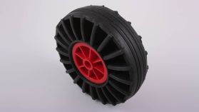 Seitenrolle Vollgummi