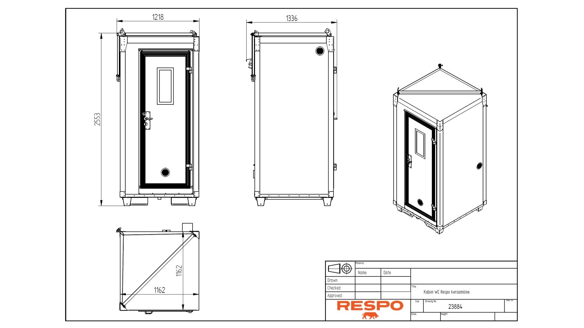Mobile WC keramik
